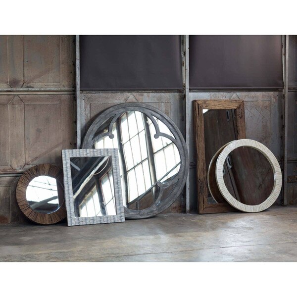 Reclaimed Wood Frame Mirror
